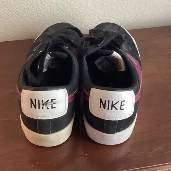 Nike Black Purple Sneakers Shoes Men’s 9.5 Grant Taylor SB Skateboard Low - Picture 3 of 7